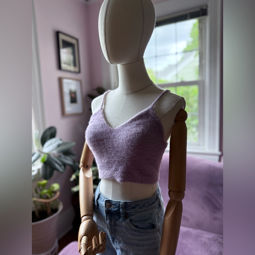 Kimchi Blue - lilac daydream crop